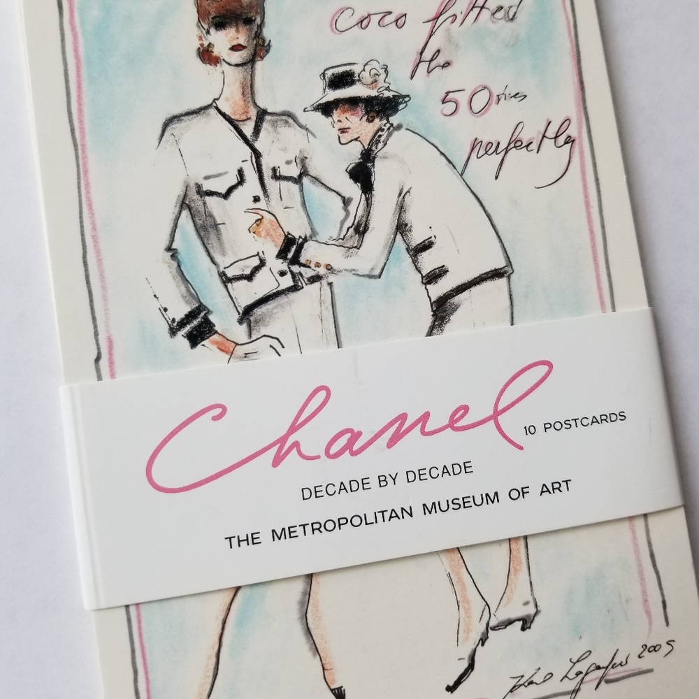 ❗Chanel Metropolitan Museum of Art Postcards Set Rare❗
